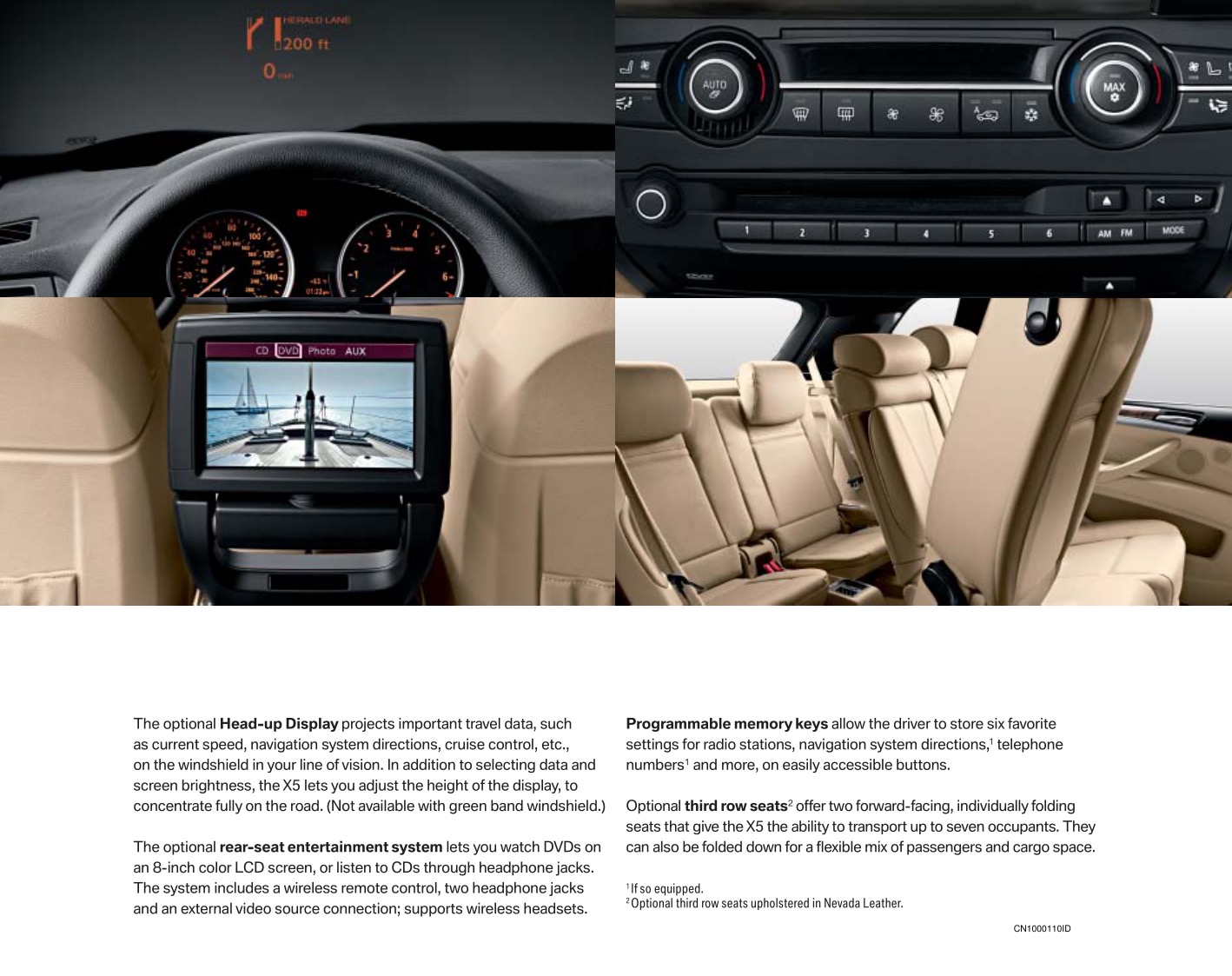 2007 BMW X5 Brochure Page 1